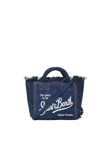 Borsa Mini in denim SAINT BARTH | VAMI001 VANITY MINI00431L DENIM DARK